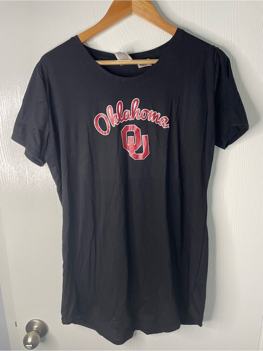 Oklahoma Sooners OU Concepts Sport Sleep Shirt Nightgown XL